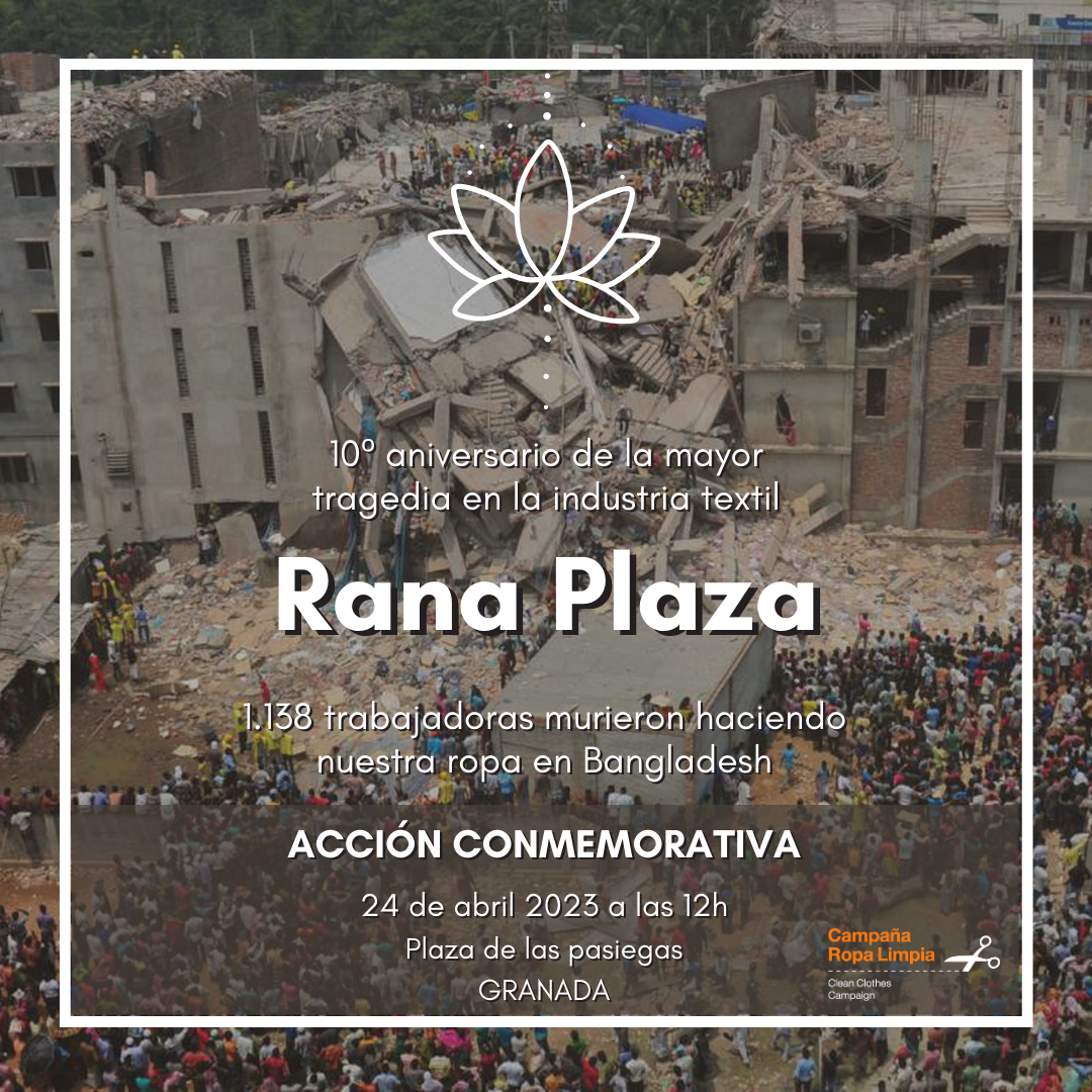 Celebración del X aniversario de Rana Plaza