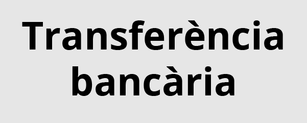 Pago a través de transferencia bancaria
