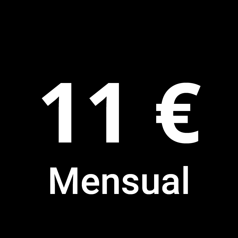 11€ mensual