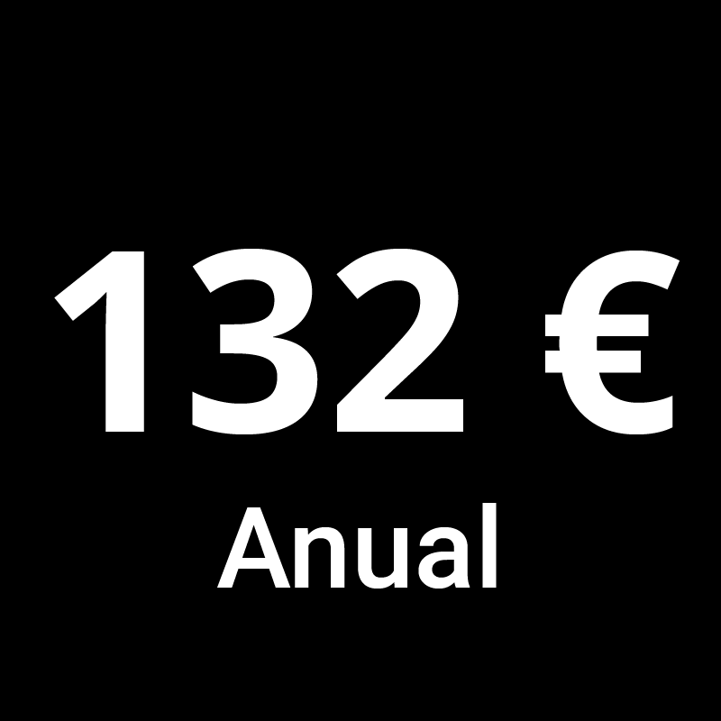 132€ Anual