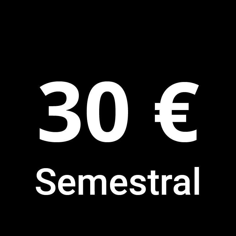 30€ semestral