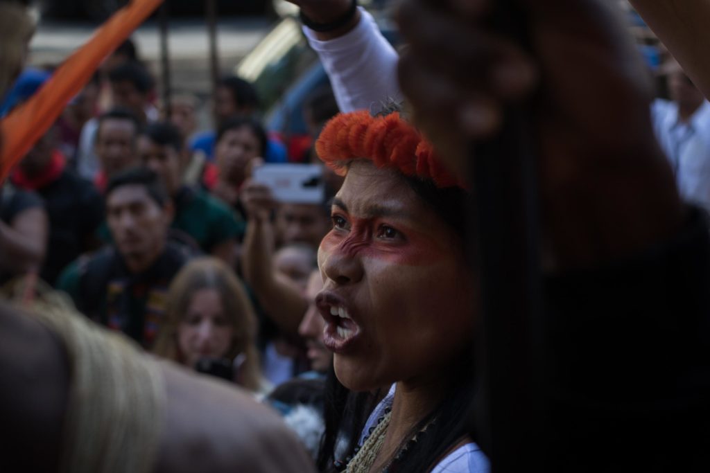 Lideresas indígenas de la amazonía de Ecuador