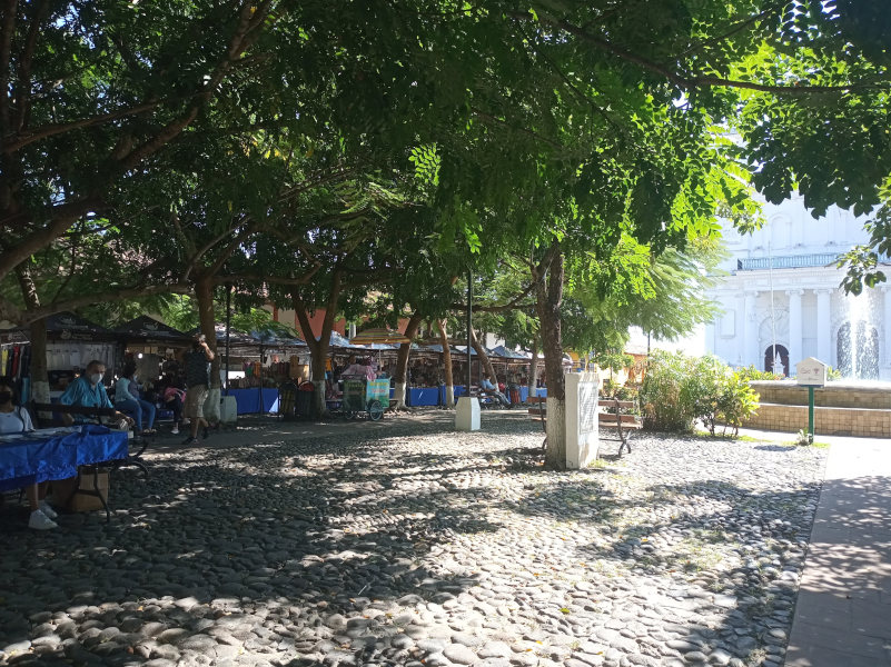 Plaza en Suchitoto