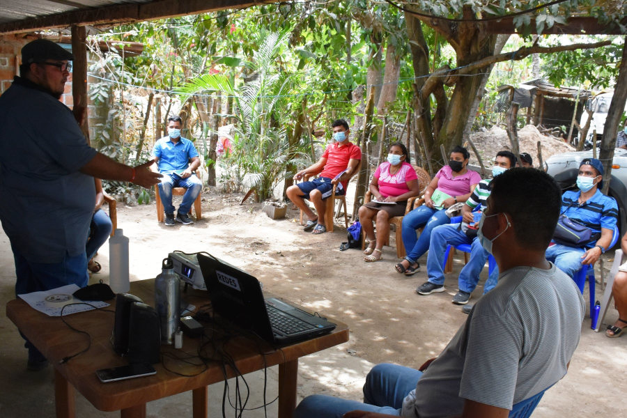 Formaciones sobre sistemas agroecológicos en San Vicente