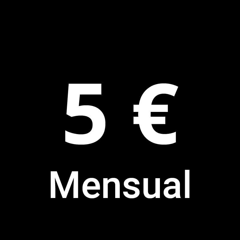 5€ mensual