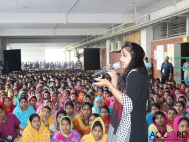 Imagen encuentro mujeres Bangladesh