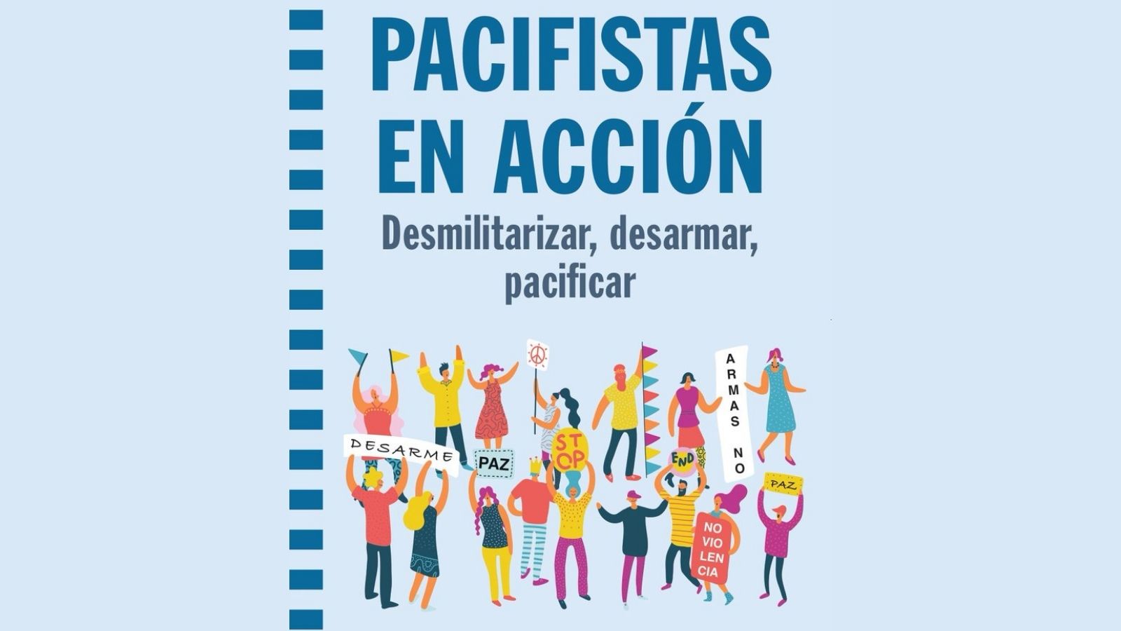 Pacifistas en acción. Portada del libro