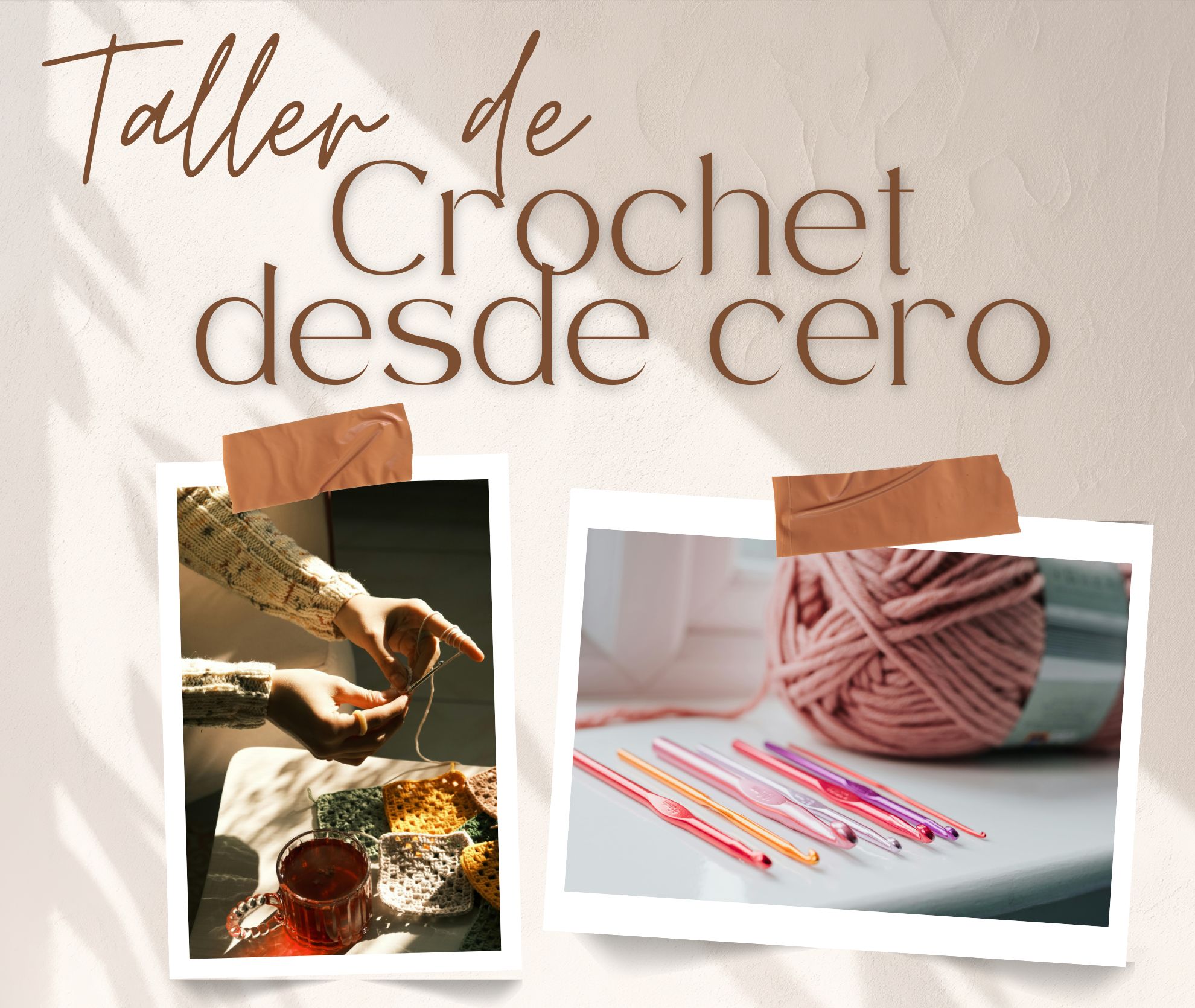 Taller crochet desde cero en setem