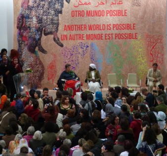 Ha estat el primer Fòrum Mundial celebrat en un país àrab, amb la declarada intenció de donar suport a l’aixecament popular començat amb la primavera àrab